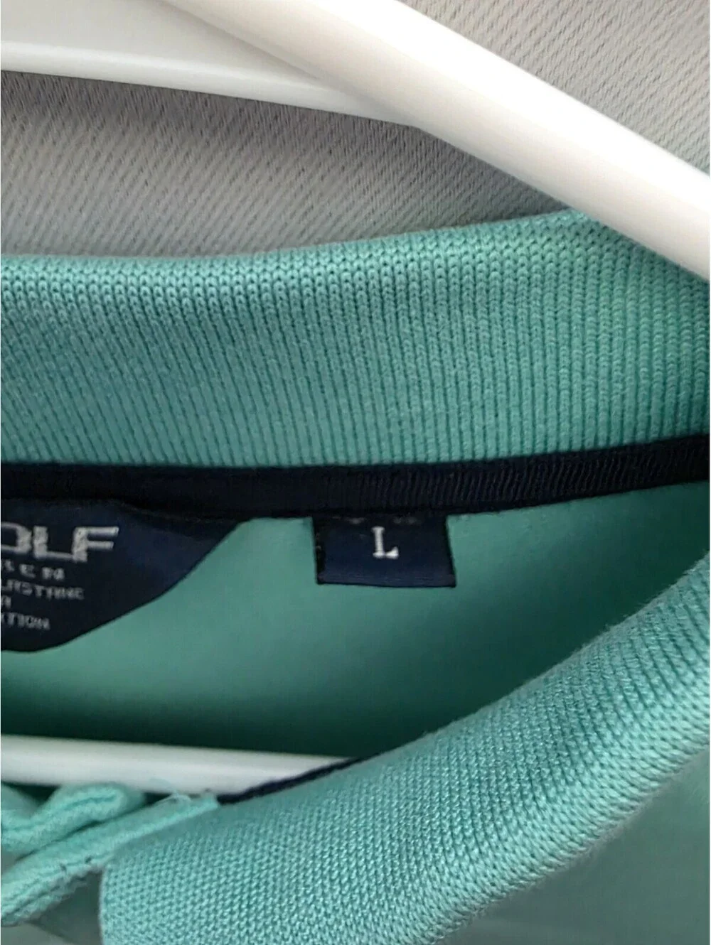 Polo Ralph Lauren Pro Fit Soft Cotton Polo Shirt Light Green Size Large